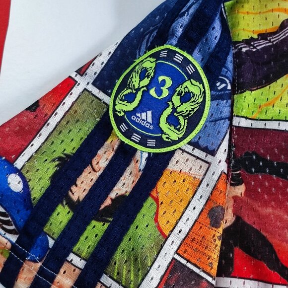 Adidas Dragon Grand Champion anime jersey boys L multi-colour graphic design - Picture 5 of 13